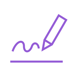 Signature icon